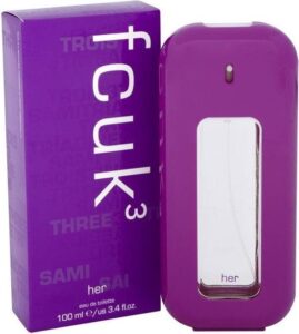 French Connection Fcuk 3 Eau De Toilette Spray 100 ml for Women - Afbeelding 3