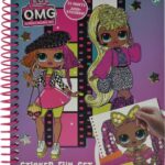 Lol Suprise Sticker Fun Set 25 Sheets - 3+