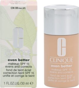 Clinique Even Better Foundation - CN08 Linen - Met SPF 15 - Afbeelding 2