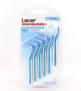 Interdentale Tandenborstel Lacer Kegelvormig 6 Stuks - Afbeelding 2