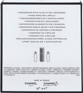 Chanel No.5 EDP - Refillable W 3 x 20 ml - Afbeelding 3