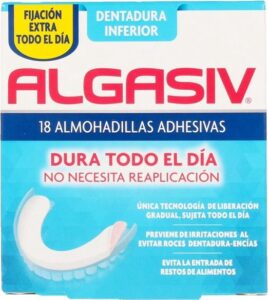 Zelfklevende Pads voor kunstgebitten Inferior Algasiv (18 uds)