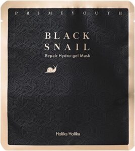 Holika Holika - Prime Youth Black Snail Repair Hydro-Gel Mask Hydrogel Mask From Slime Snail 25G