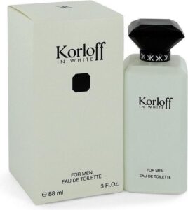 Korloff In White Eau De Toilette Spray 90 ml for Men - Afbeelding 2
