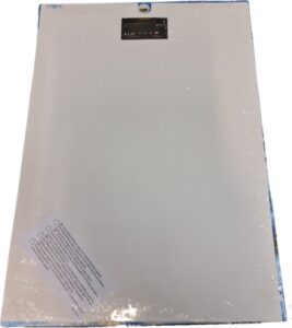 Canvas op houten frame - Arrenslee Sneeuwpop - schilderij - Doek - Board - 28 x 38 cm - Afbeelding 2