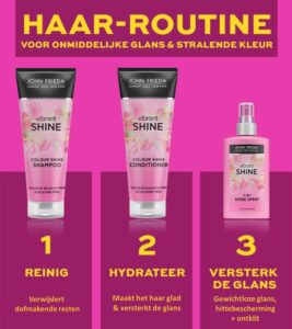 John Frieda Vibrant Shine Colour Conditioner 250 ml - Afbeelding 2