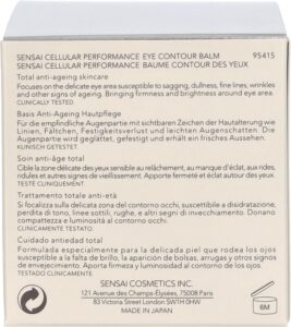 Sensai Cellular Performance Eye Contour Balm 15 ml - Afbeelding 2