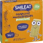 Smileat Panecillos De Cereales Con Platano Y Calabaza Bio 60g