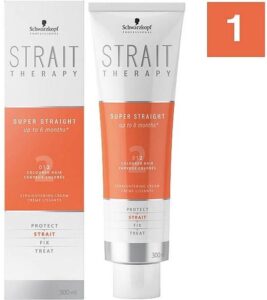 Haarstijlbehandeling Strait Therapy Cream 0 Schwarzkopf (300 ml) - Afbeelding 3