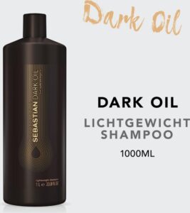 Sebastian Professional Dark Oil Shampoo 1000ml - Normale shampoo vrouwen - Voor Alle haartypes - Afbeelding 2