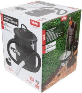 Varo 1200W 20 liter As stofzuiger- openhaard- bbq - zuigt as tot 40 graden - Afbeelding 2
