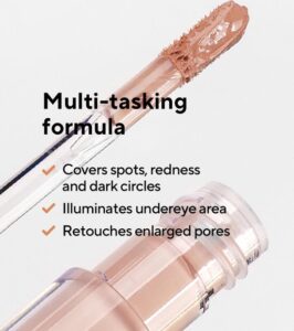 MÁDARA The Concealer #65 Mocha 4 ml - hyaluronzuur - vegan - Afbeelding 4