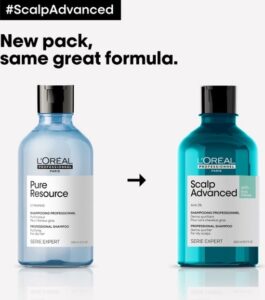 L'Oréal Professionnel Scalp Advanced Anti-Oiliness Dermo-purifier shampoo 300ml - Normale shampoo vrouwen - Voor Alle haartypes - Afbeelding 2