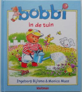 Bobbi in de tuin.    Maxi-editie  22.5 x 26cm