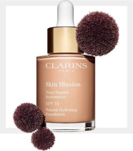 Clarins Skin Illusion SPF 15 Naturel Hydratation - Foundation - 107 Beige - 30 ml