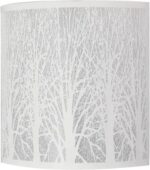 Inspire Forest Wandlamp (E14) 40W 5239-1WB - Mat wit - Gietijzer