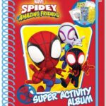 Spidey Amazing Friends-Activity album-Creatief album-kleurboek-stickerboek-stiften