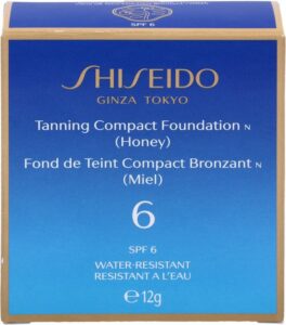 Shiseido Tanning Compact Foundation SPF 6 Honey - 12 g - foundation - Afbeelding 3