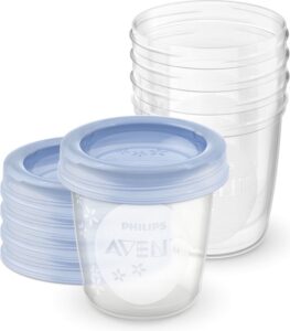Philips Avent SCF619/05 Bewaarbekers voor babyvoeding - 180 ml - 5 stuks