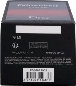 Dior Fahrenheit 75ML Eau de Parfum - Herenparfum - Afbeelding 4