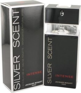 Jacques Bogart Silver Scent Intense Eau De Toilette Spray 98 Ml For Men - Afbeelding 2