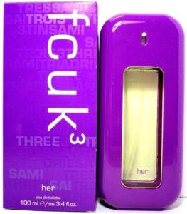 French Connection Fcuk 3 Eau De Toilette Spray 100 ml for Women