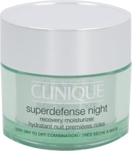 Clinique Age Prevention Superdefense Night Recovery Moisturizer Creme DrogeZeer Droge Huid 50ml - Afbeelding 5