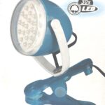 Lifetome Lighting Led Bureaulamp Led Met Klem- Blauw