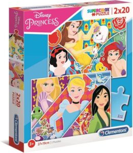 Clementoni Legpuzzel Princess Junior Karton 40 Stukjes - Afbeelding 3
