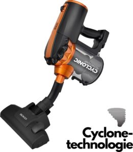 Sogo SS-16115-O Zakloze Steelstofzuiger met HEPA Filter & Krachtige 600W Motor - Incl. Oplaadbare Pluizentondeuse - Afbeelding 4