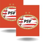 PSV Eindhoven A4 Schoolschrift Gelijmd - 2 Stuks