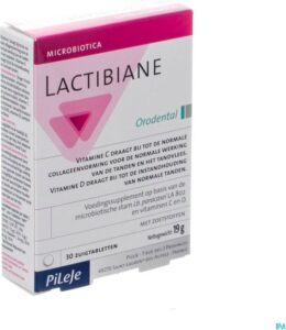 Pileje Lactibiane Orodental 30 zuigtabletten - Afbeelding 3