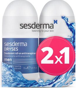 Deodorant Roller Sesderma Dryses Mannen (2 x 75 ml) - Afbeelding 2