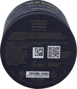 Versace Dylan Blue 50 ml Eau de Parfum - Damesparfum - Afbeelding 4