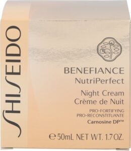 Shiseido Huidverzorging Benefiance Night Cream Creme Anti Aging 50ml - Afbeelding 6