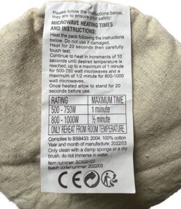 Betty’s Microwaveable Warm Hug I Kruik I Magnetron Knuffel Kruik - Afbeelding 21