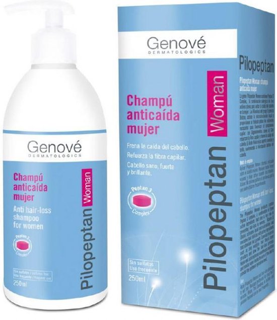 550x635-28 Genové Pilopeptan Woman Hair Loss Shampoo 250ml - Afbeelding 1