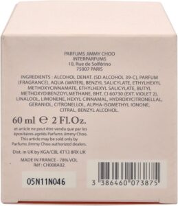 Jimmy Choo L'Eau Eau De Toilette Spray 60ml - Afbeelding 2