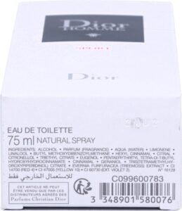 Dior Homme Sport Eau De Toilette 75ml Vaporizador - Afbeelding 4