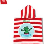 Kikker 100% Katoenen Bad Poncho Jongens & Meisjes One Size - 50 x 50 cm