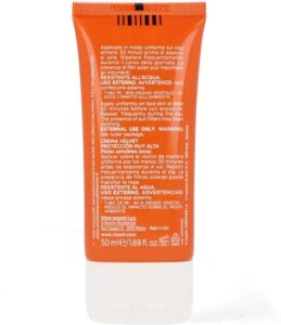 Zonnebrandcrème met Kleur Rilastil Sun System Spf 50+ (50 ml) - Afbeelding 4