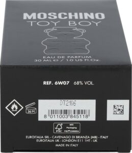 Moschino - Toy Boy - Eau De Parfum - 30ML - Afbeelding 3