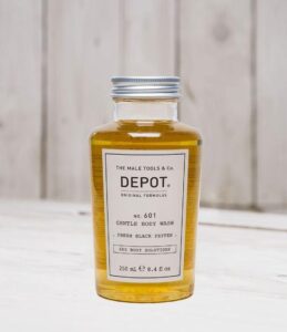 Depot 601 gentle body wash fresh black pepper 250ml - Afbeelding 3