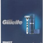 Gillette Giftset scheermes Mach 3 +Shaving Gel 75ml