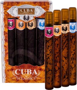 Cuba - Cuba Classic Gift Set Cuba Gold EDT 35 ml, Cuba Orange EDT 35 ml, Cuba Red EDT 35 ml, Cuba Blue EDT 35 ml - Eau De Toilette - 140ML - Afbeelding 4