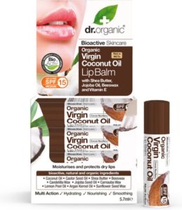 Dr. Organic Virgin Cocosolie Lippenbalsem 5.7 ml - Afbeelding 4
