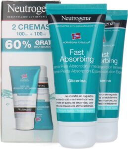 Neutrogena Immediate Absorption Foot Cream - 2 x 100 ml (Spaanse Versie)