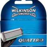 Wilkinson Sword Quattro - 4 stuks - Scheermesjes