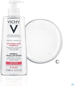 PuretE Thermale Mineral Micellar Water - Mineral Micellar Water For Sensitive Skin 400ml - Afbeelding 3