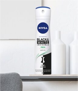 Black & White Invisible Fresh Deodorant By Nivea 200 Ml - Afbeelding 4